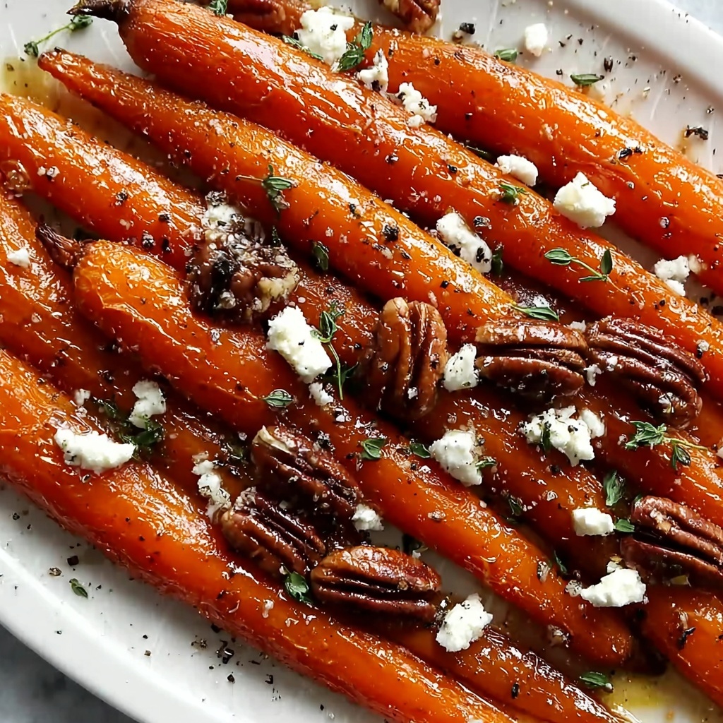 Heavenly Roasted Carrots with Candied Pecans and Goat Cheese Recipe - Recipe Image