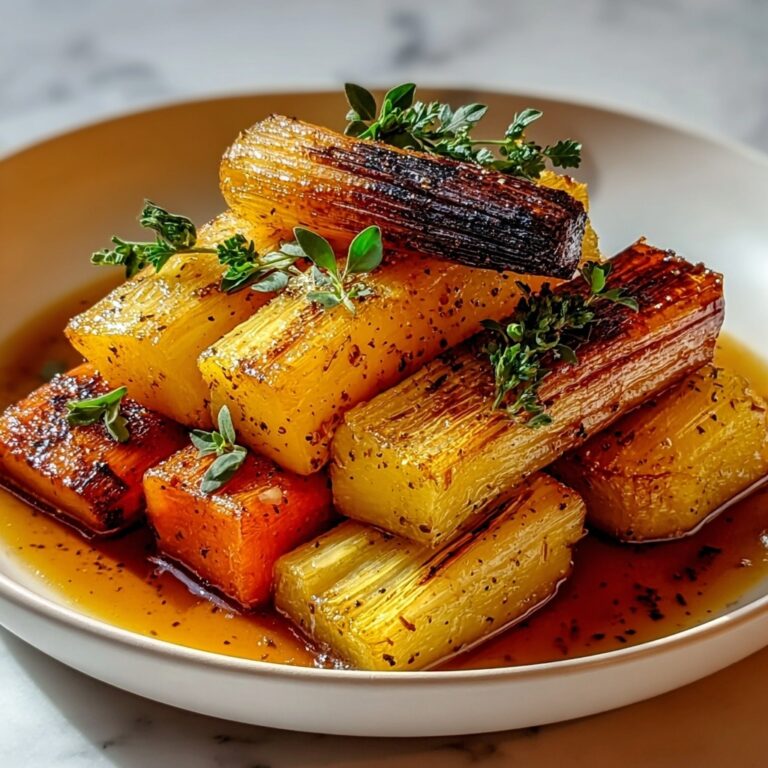 Delicious Maple Roasted Parsnips with Thyme for Cozy Nights Recipe