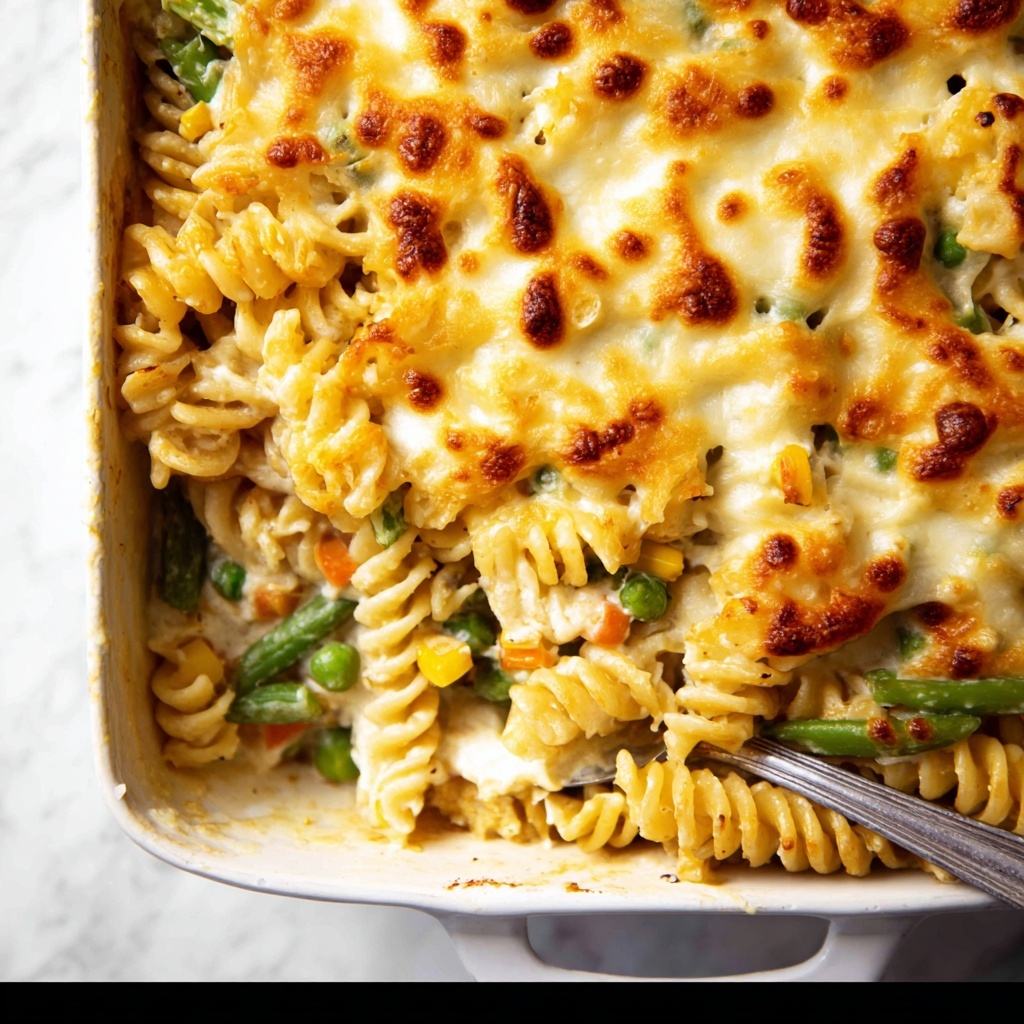 Leftover Turkey Noodle Casserole Recipe - Recipe Image