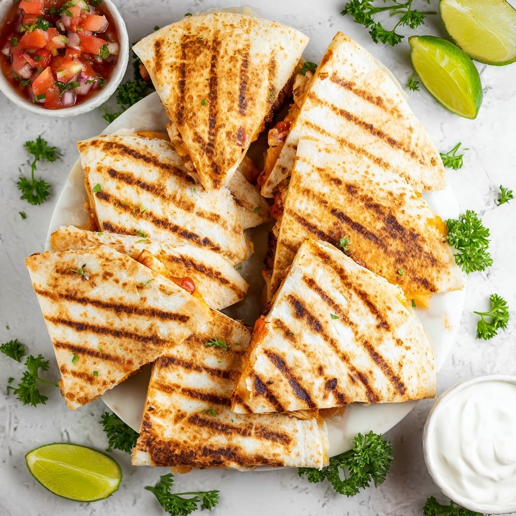 Easy Chicken Quesadillas Recipe - Recipe Image