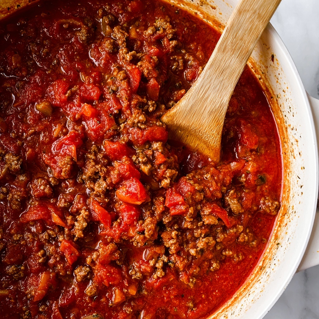 Crock Pot Spaghetti Sauce Recipe - Recipe Image