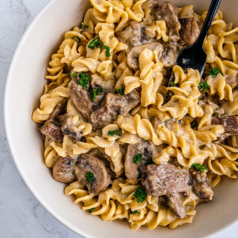 Easy Beef Stroganoff Recipe
