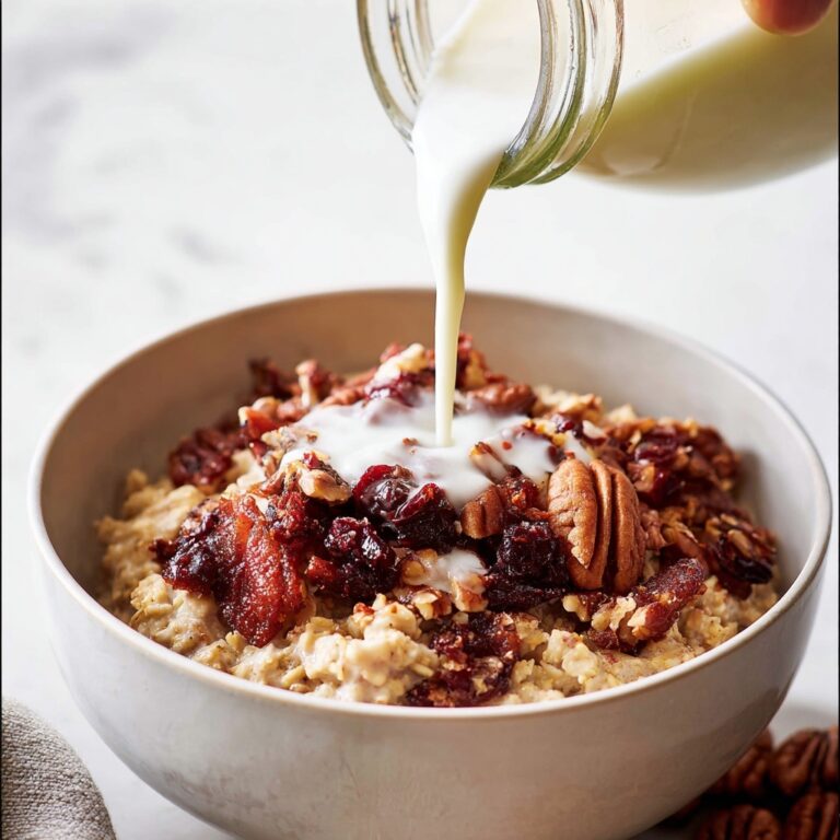 Crockpot Apple Cinnamon Oatmeal Recipe