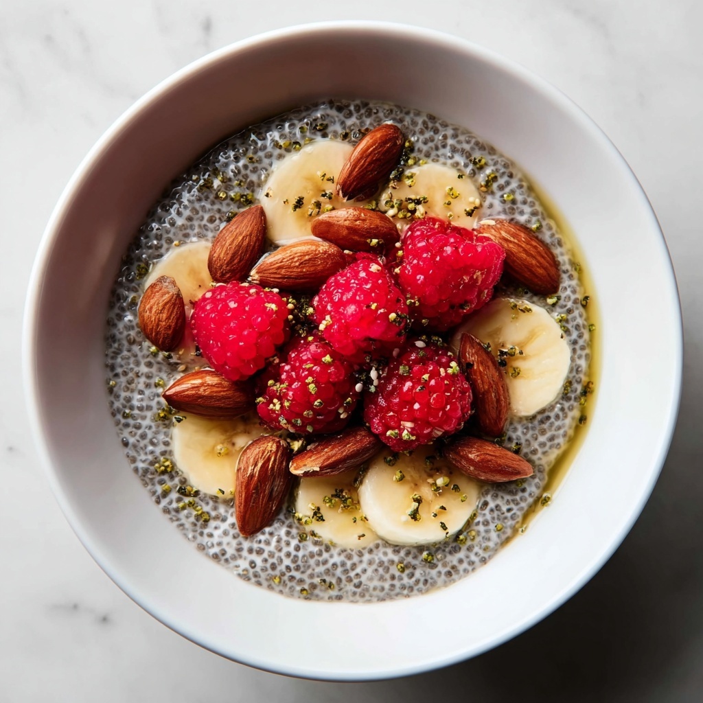 Creamy Chia Seed Pudding with Fresh Fruits and Nuts Recipe - Recipe Image