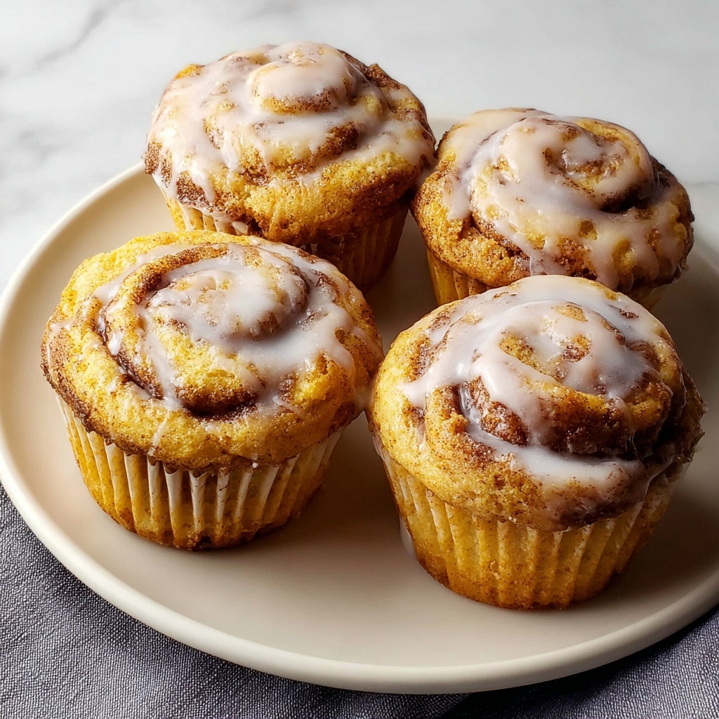 Cinnamon Roll Muffins Recipe - Recipe Image