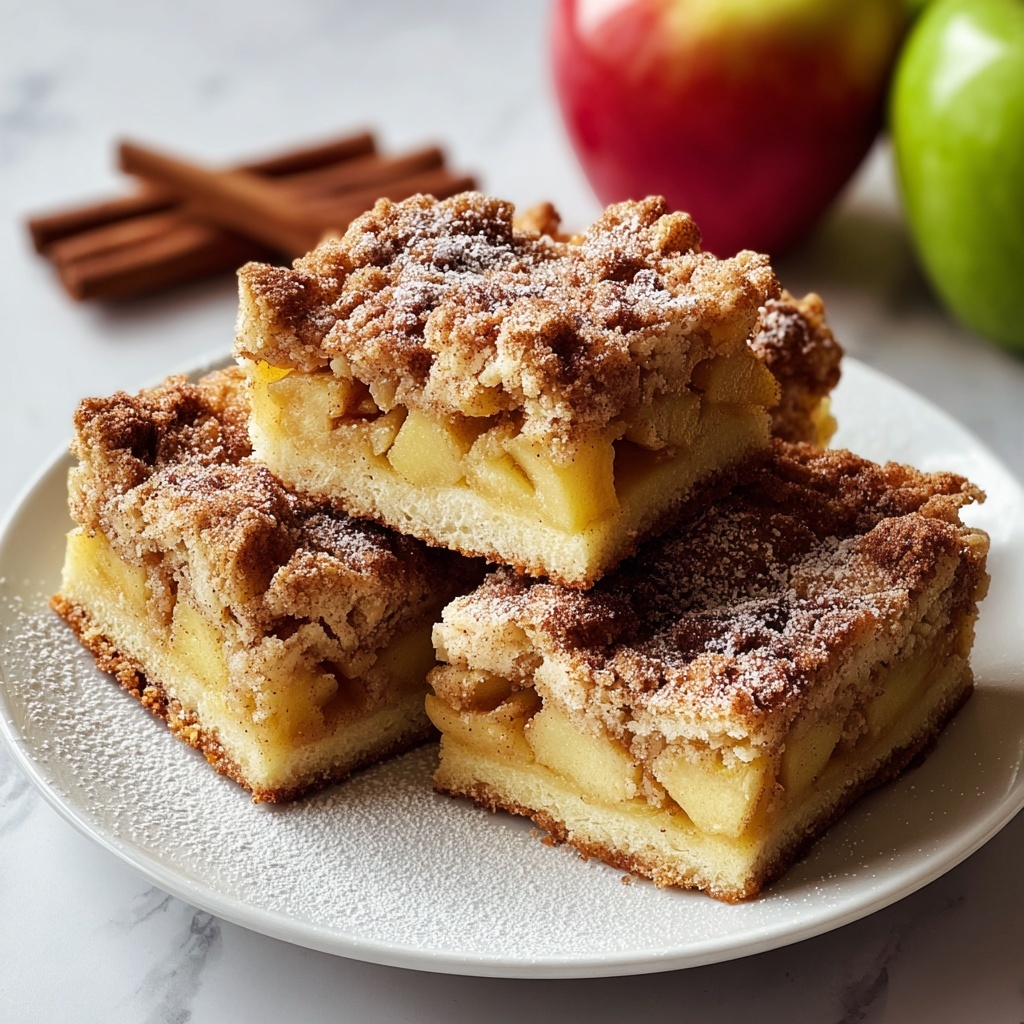Apple Snickerdoodle Bars Recipe - Recipe Image