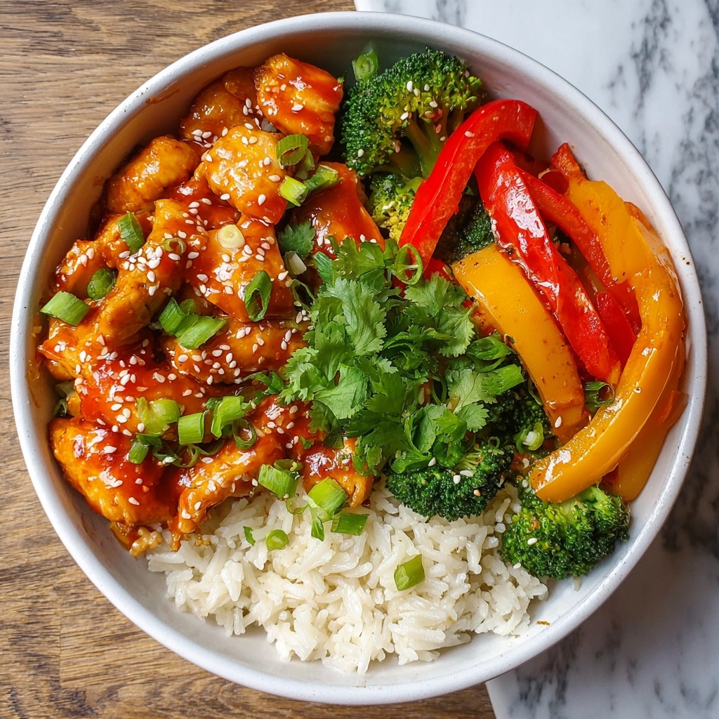 Sweet Chili Chicken Bowl Recipe - Recipe Image