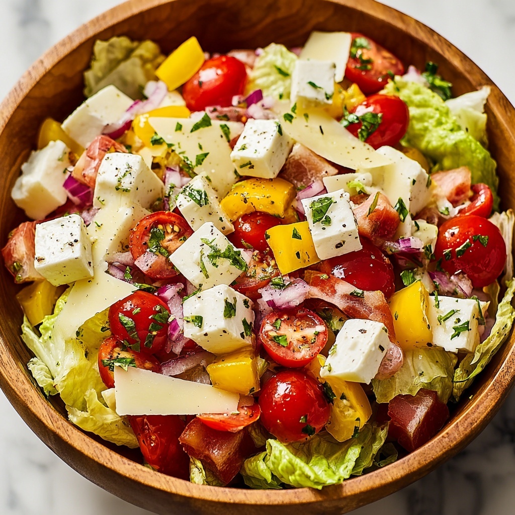 Italian Grinder Salad Recipe - Recipe Image