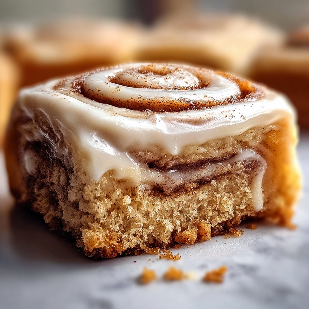 Cinnamon Roll Bliss Bars Recipe - Recipe Image