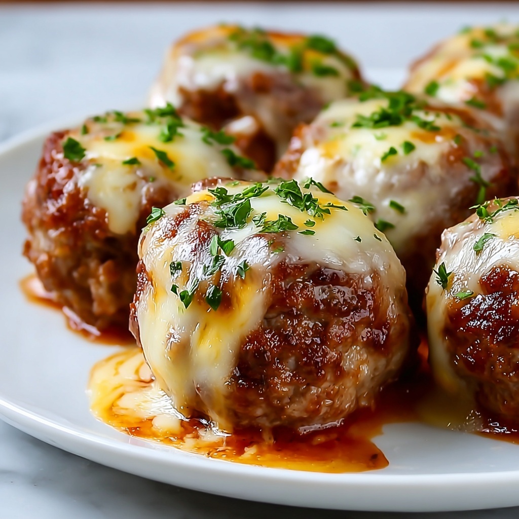 Cheesy Stuffed Meatloaf Bites Recipe - Recipe Image