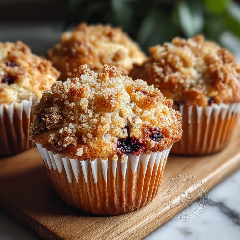 Pear & Cranberry Streusel Muffins Recipe