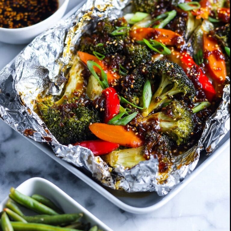 Beef Teriyaki Foil Packets Recipe