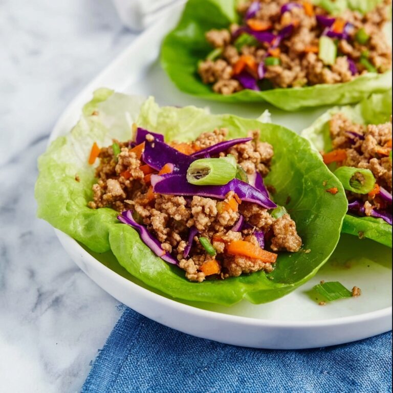 Thai Chicken Lettuce Wraps Recipe