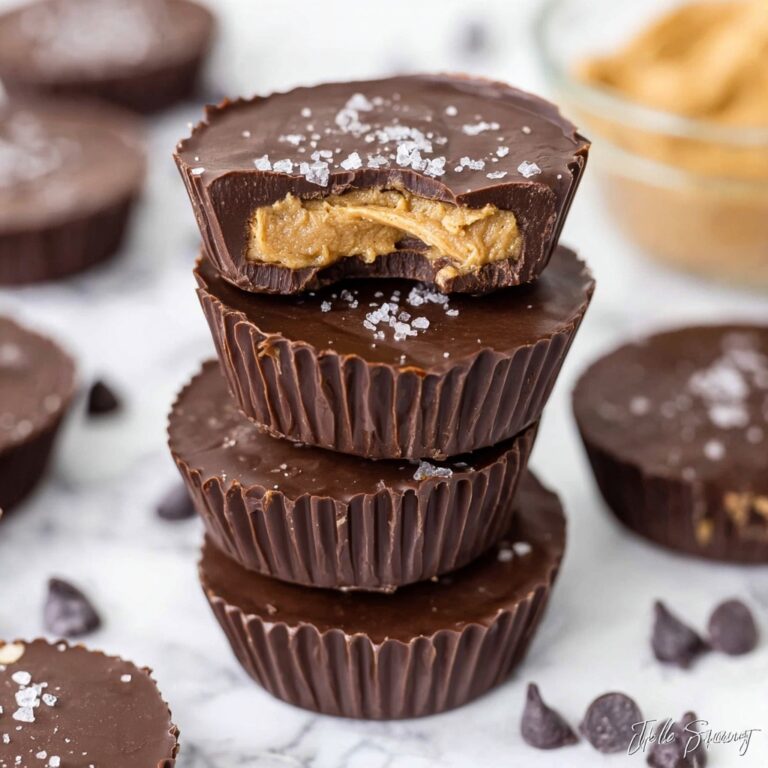 Homemade Reese’s Peanut Butter Cups Recipe