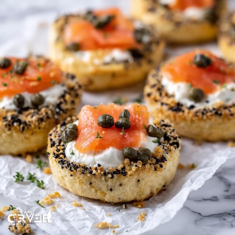 Everything Bagel Salmon Cream Puffs Recipe