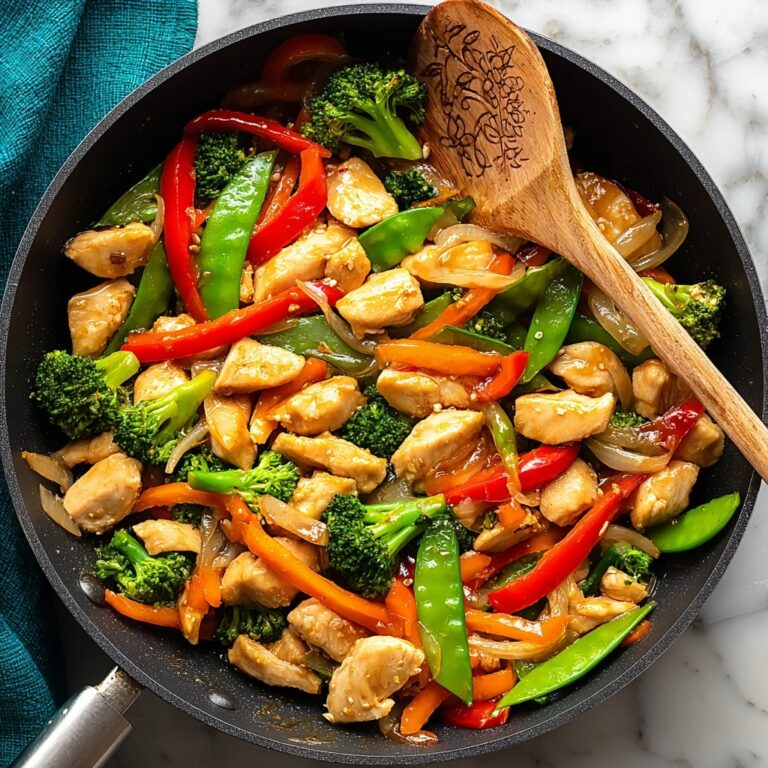 Easy Chicken Stir-Fry with Veggies and Soy Honey Sauce Recipe