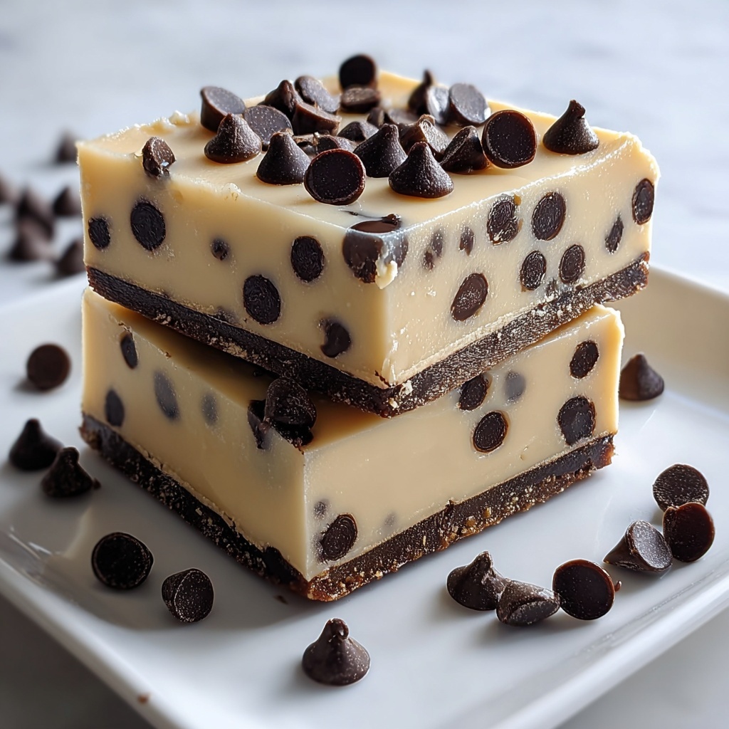 Chocolate Chip Cheesecake Bars Recipe - Recipe Image
