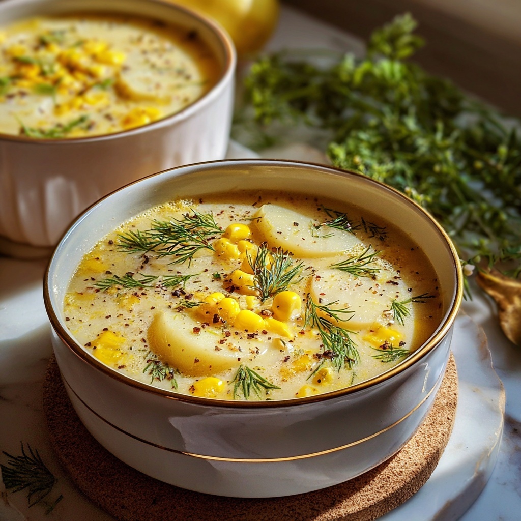 Avgolemono Soup: Greek Healing Lemon & Chicken Broth Soup Recipe - Recipe Image