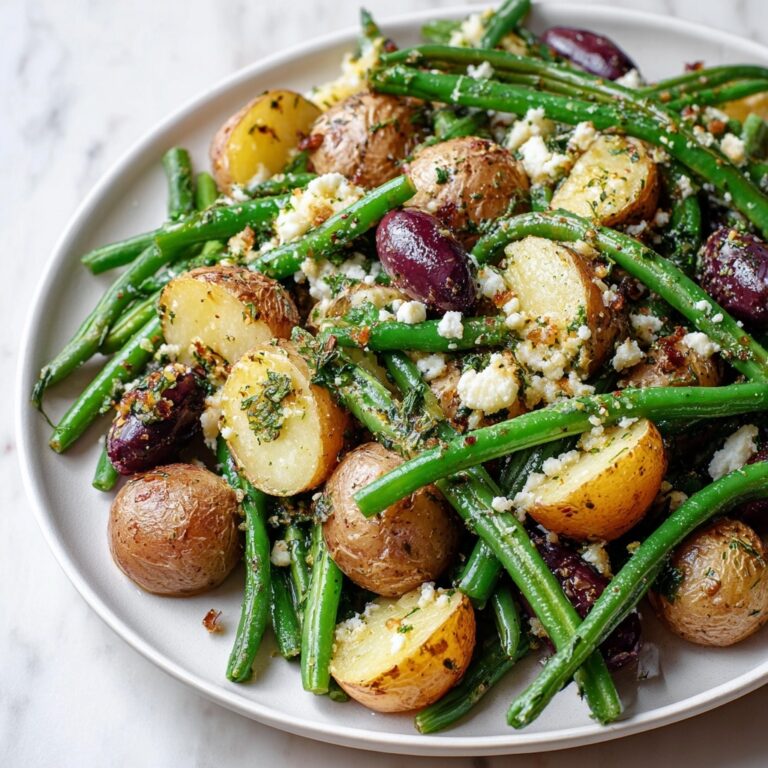 Warm Green Bean and Potato Salad with Lemon Dijon Dressing Recipe