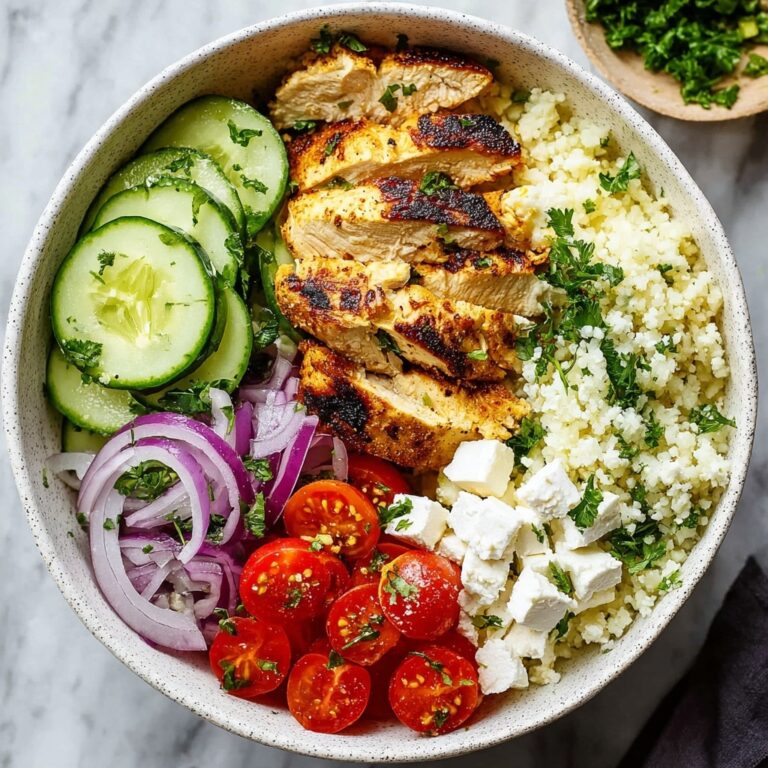 Greek Chicken Bowls Recipe