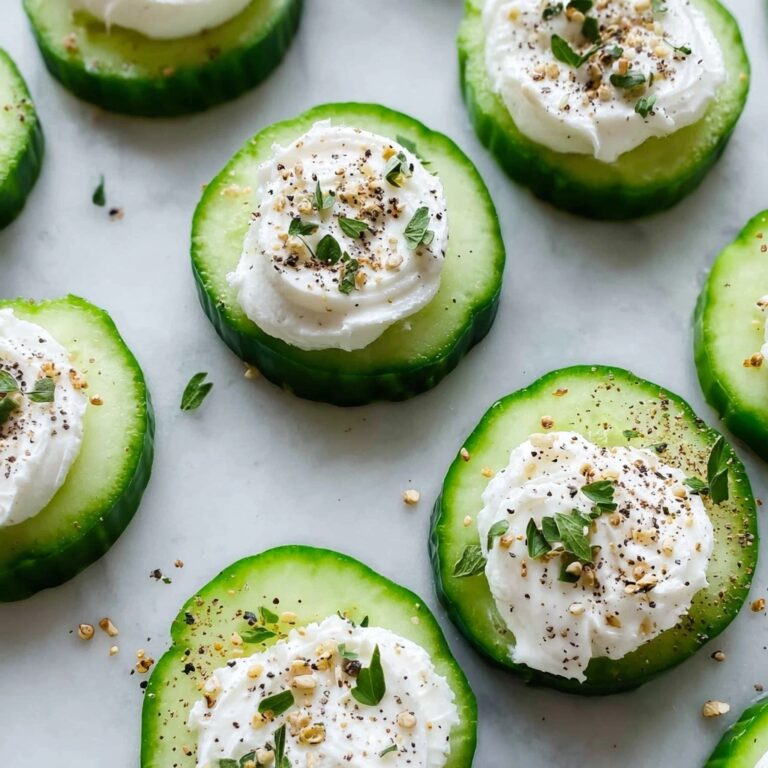 Everything Bagel Cucumber Bites Recipe