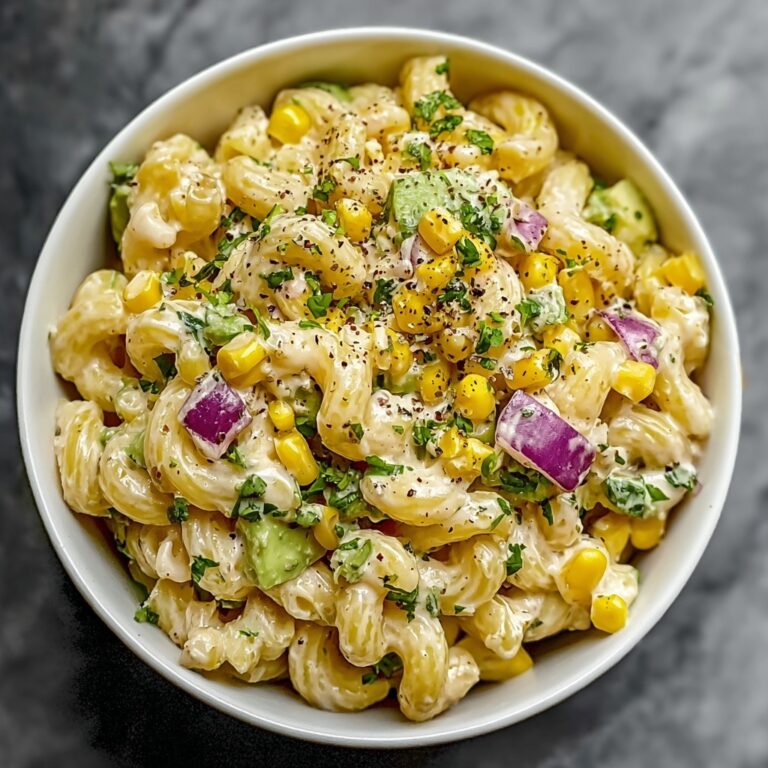 Mexican Street Corn Pasta Salad Recipe