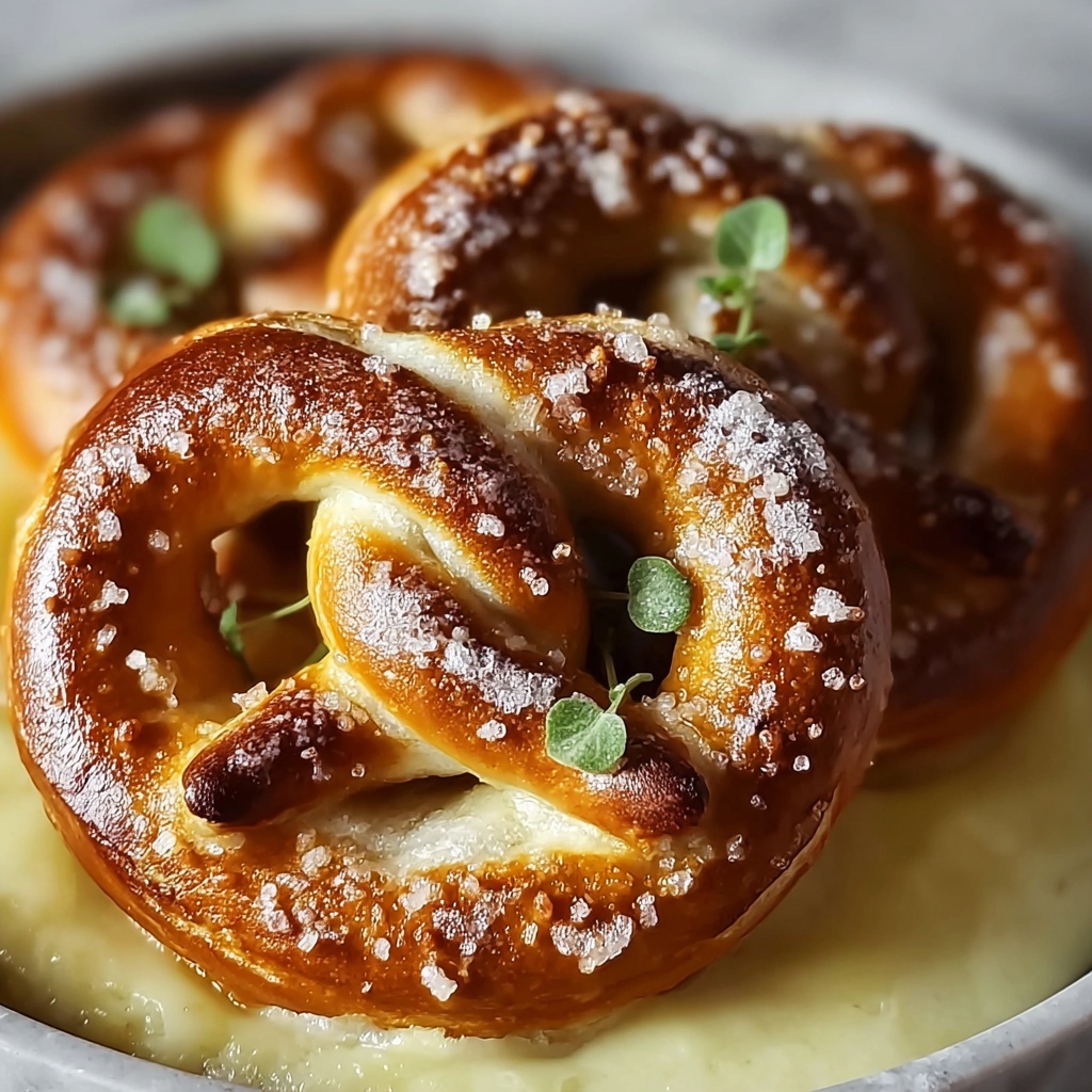 Cinnamon Sugar Soft Pretzels Recipe - Recipe Image