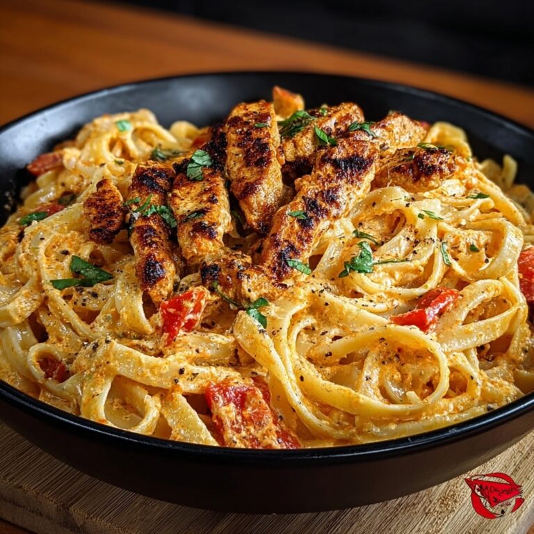 Indulgent Creamy Sweet and Spicy Cajun Chicken Pasta Delight Recipe