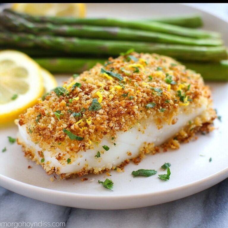 Parmesan Crusted Cod Recipe