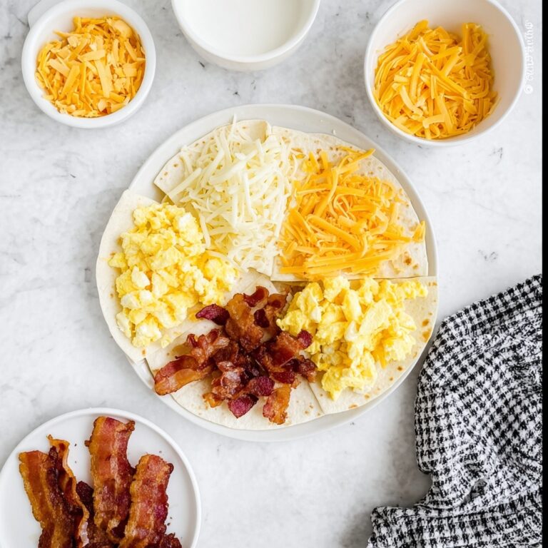 Tik Tok Famous Breakfast Quesadillas Recipe