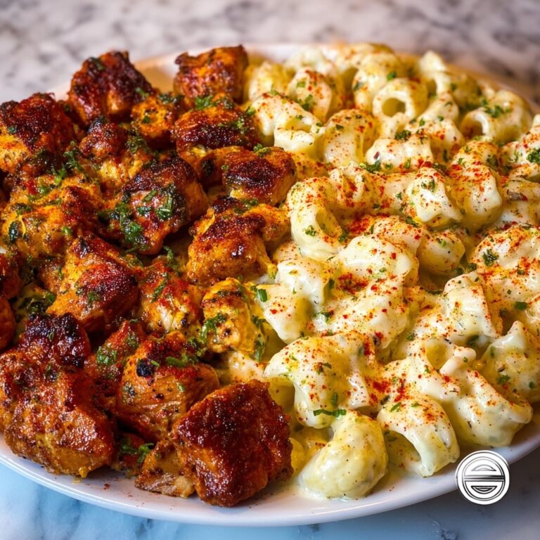 Cajun Garlic Butter Chicken Rigatoni in Cheesy Alfredo Sauce Recipe