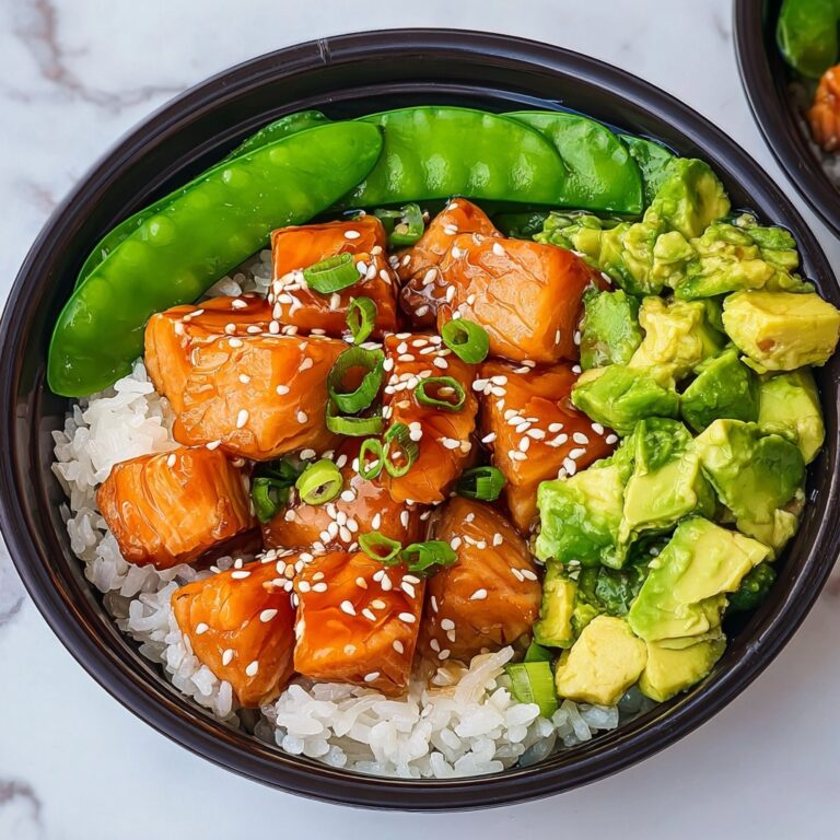 Crispy Salmon Rice Bowl Recipe