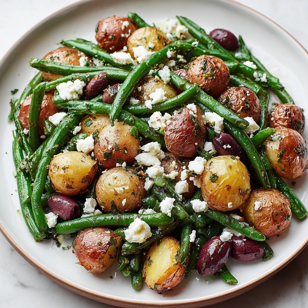 Warm Green Bean and Potato Salad with Lemon Dijon Dressing Recipe - Recipe Image