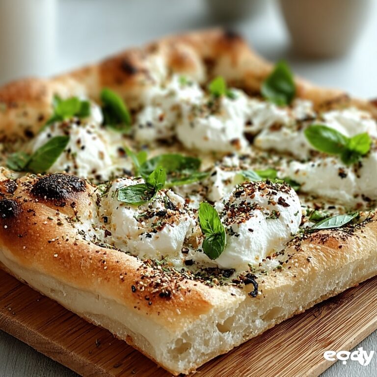 Easy Cottage Cheese Flatbread for a Healthy, Satisfying Snack Recipe