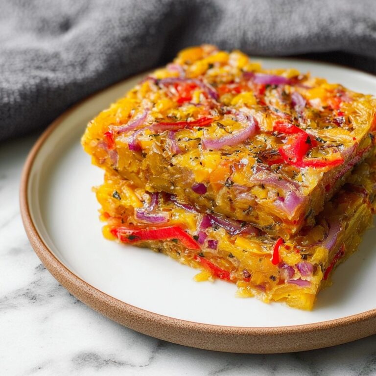 Italian Bell Pepper and Onion Scarpaccia Recipe