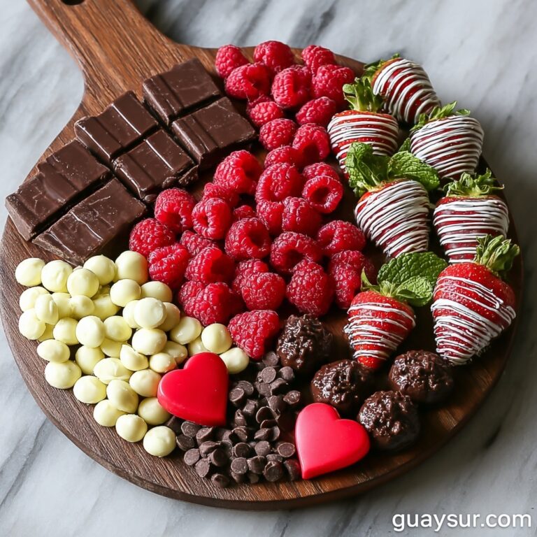 Valentine’s Day Chocolate Dessert Board Recipe
