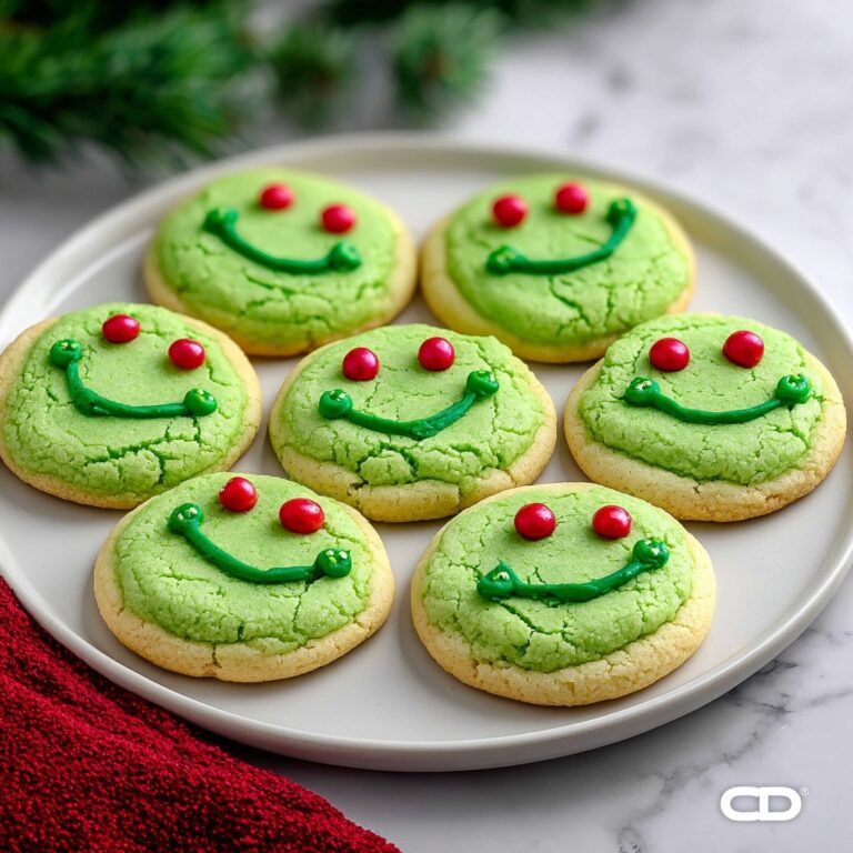 St. Patrick’s Day Grinch Sugar Cookies Recipe