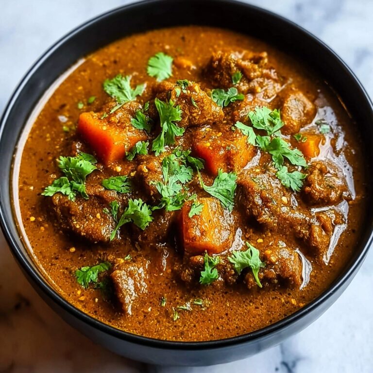 Slow-Simmered Beef Curry in Creamy Coconut Sauce Recipe