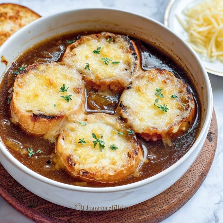 French Onion Soup with Comté Grilled Cheese Recipe