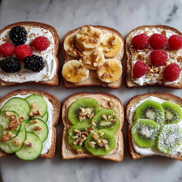 Deliciously Healthy TikTok Toast Flight to Brighten Your Morning Recipe