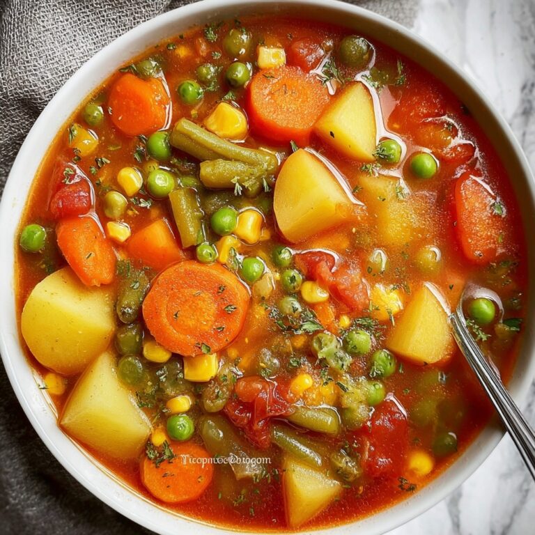 Hearty Vegetable Soup Recipe