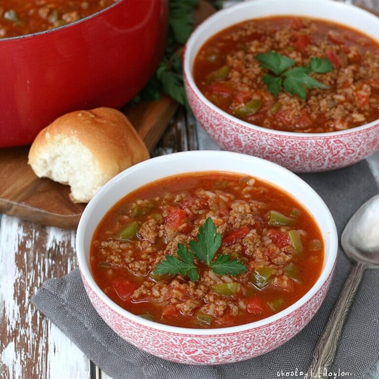 Stuffed Pepper Soup Recipe